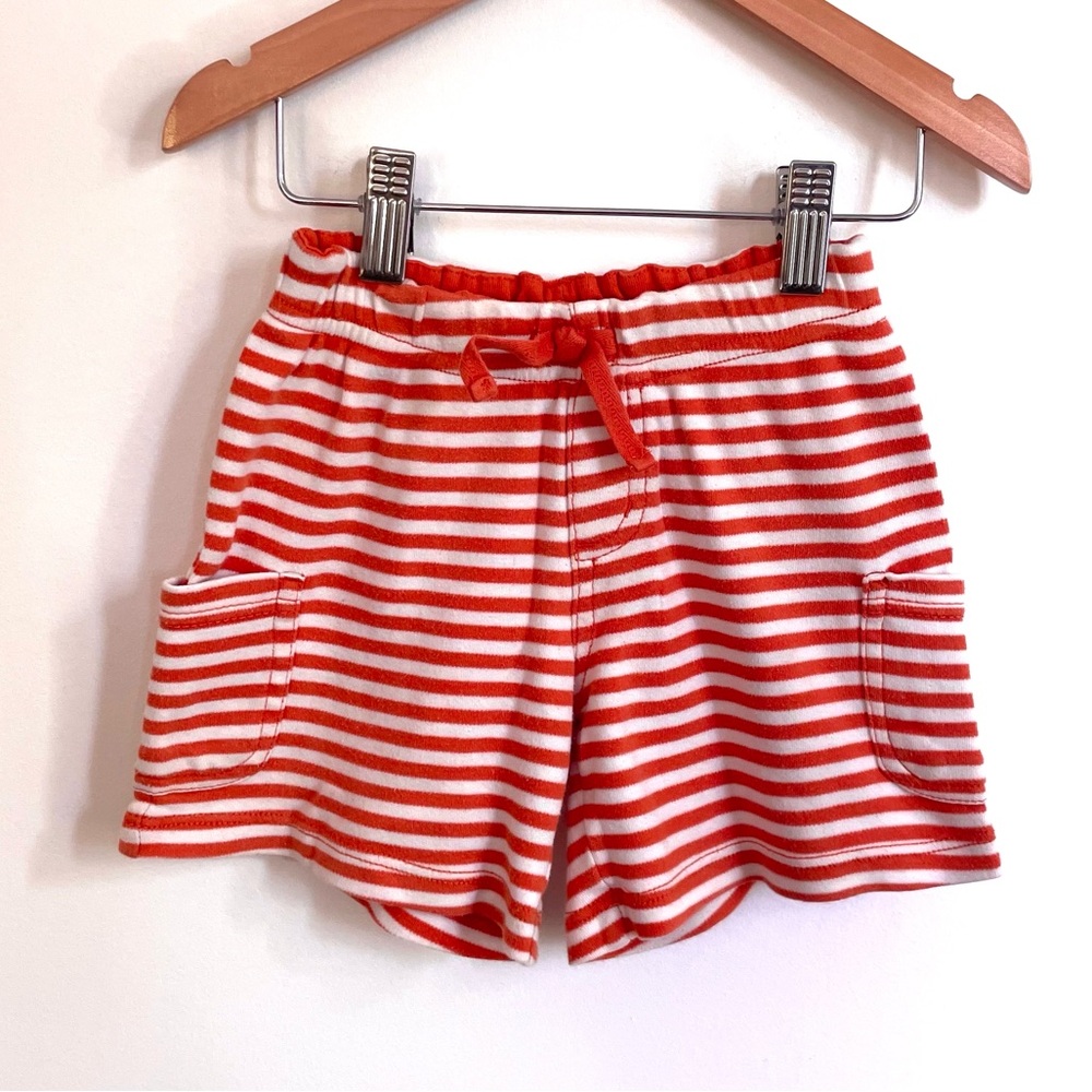 3/$20💥NEW Gymboree Unisex Bright Striped  Pull-On Shorts, Athletic Sweatshorts